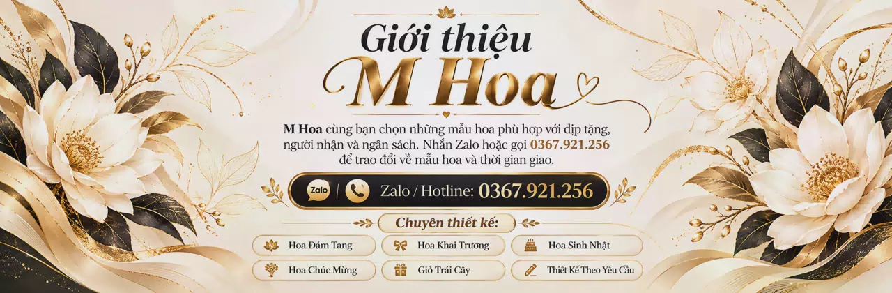 Ảnh bìa Shop hoa tươi Xã Hùng Hoà Vĩnh Long - Đồng hành cùng những dịp đặc biệt